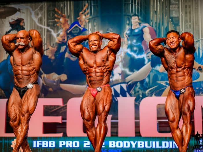 IFBB Pro Legion David Henry Center Podium