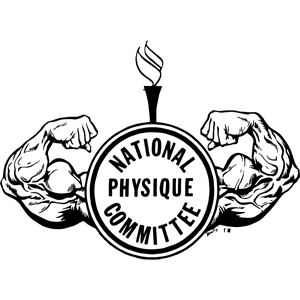 National Physique Committee Logo for Center Podium Bodybuilding Events