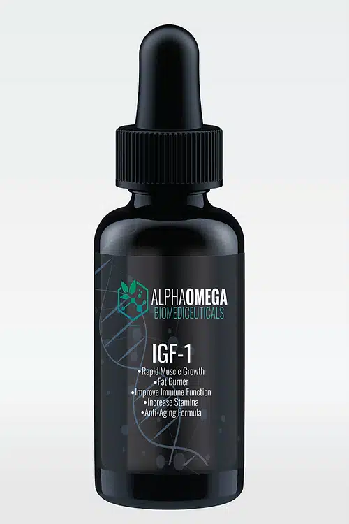 Alpha Omega IGF-1 peptide for NPC/IFBB Pro Bodybuilding Events