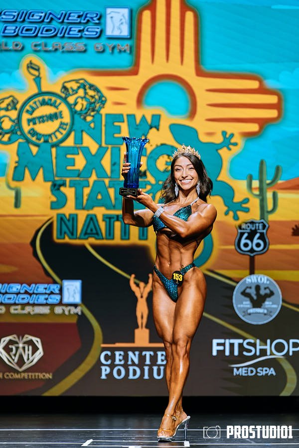 NPC New Mexico State Natty Albuquerque National Qualifier Center Podium Bodybuilding Show